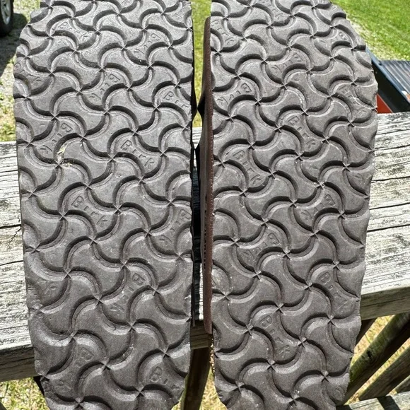 Birkenstock Birkibuc Mocha Arizona Sandals - Picture 5 of 5